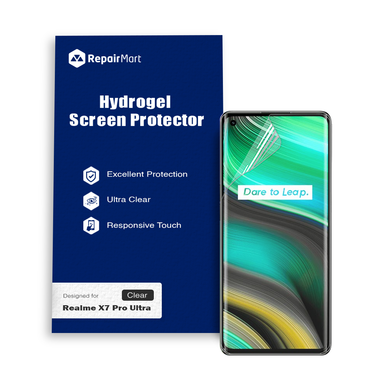 Realme X7 Pro Ultra Compatible Premium Hydrogel Screen Protector With Full Coverage Ultra HD